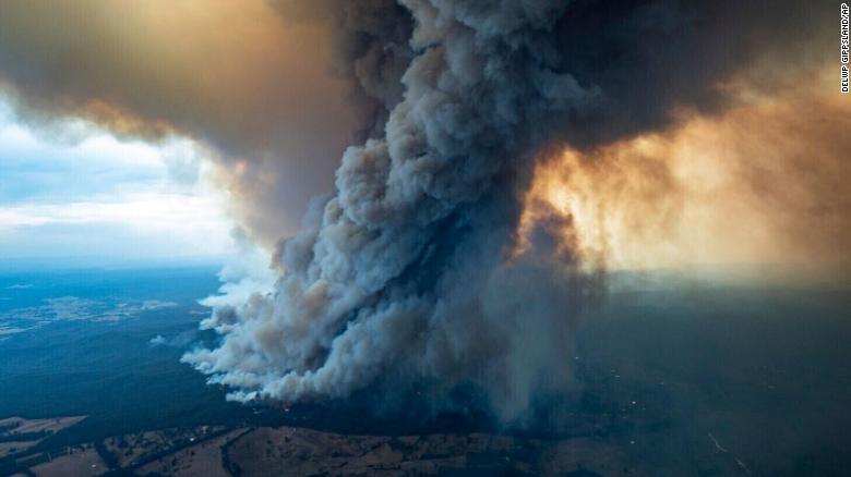 CNN The smoke from the fire has reached Brazil.